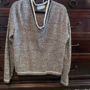 V-neck sweater, brand is Forever by creative cotton. Size M
